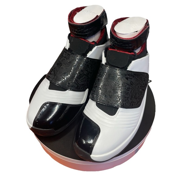 Men’s Brand New Nike Air Jordan 20 XX Quickstrike Size 10.5M. Black/Stealth/Red main image 5